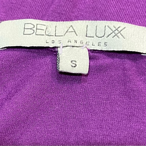 Bella Luxx Vibrant Purple Tank Top Dress size small - Picture 2 of 2